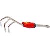 WOLF Garten Wolf-Garten 71AIA001650 LA-M Mini Coltivatore, Rosso/Argento, 15x13x29.6 cm