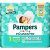 Pampers Baby Dry Newborn Pannolino per Bambini Taglia 1 (2 - 5 Kg) 24 pannolini