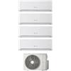 Hermann Saunier Duval Condizionatore Climatizzatore Hermann Saunier Duval Quadri Split Inverter R-32 VivAir Max 9000+9000+12000+18000 BTU Con SDH1-080MNA4O Wi-Fi Integrato