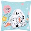 Vervaco Kit per Punto Croce Cuscino Disney Dalmata, Stick Immagine vorgezeichnet Kit per Punto Croce Cuscino, vorbeze ichnet, Cotone, Multicolore, 40 x 40 x 0,3 cm