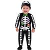 amscan 9903881 - Costume da scheletro da scheletro per bambini, per Halloween, età 3-4 anni, colore: Rosa