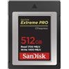 Sandisk 512GB Scheda CF Express SanDisk Type 2 Extreme Pro [SDCFE-512G-GN4NN]