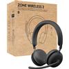 Logitech Cuffie Logitech Zone Wireless 2 UC Bluetooth Grafite Nero