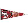 Wincraft NFL 14529115 San Francisco 49Ers Premium Pennant, 30,5 x 76,2 cm