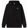 PUMA Essentials+ Graphic Hoodie FZ - Felpa con Cappuccio da Uomo, Colore: Nero - Marca EAN: 4067983010705 - Taglia: M