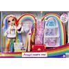 MGA ENTERTAINMENT BELGIUM B.V.B.A. RAINBOW HIGH AMAYA ARMADIO ARCOBALENO, SET MODA, ACCESSORI INCLUSI