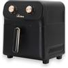 ARDES - ARFRYA04M Friggitrice Ad Aria ELDORADA 6L M - Friggitrice Ad Aria Calda in Metallo Capacità 6 Litri - AirFryer con Display Digitale Touch e Timer 60' - Friggitrice Aria Tecnologia Rapid Air
