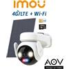 Imou - Imou Telecamera AOV PT a batteria 5Mp 3K Kit Wi-FI + 4G con SIM inclusa -