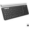 Logitech K780 Tastiera Wireless ‎‎2.4 GHz e Bluetooth Multidispositivo per W