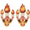 Pokémon Center PC233 Accessorio Pokemon Center Orecchini traforati Fuoco Terrestre Flareon