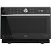 whirlpool MWSC 933 SB Forno a Microonde Combinato 33 Litri 900W Nero e Argento con Funzione Grill e Utilizzo Intuitivo