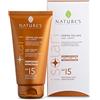 Bios Line NATURE'S iSolari Crema Solare Viso e Corpo SPF 15, Crema Idratante Corpo con Protezione Solare, Resistente all'Acqua, 150ml