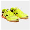 Joma Scarpe Calcio Calcetto Futsal Sala Indoor Joma Top Flex 2509 Giallo Vera pelle