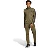adidas Tuta Intera Completa UOMO Adidas Basic 3-Stripes Verde Oliva Poliestere
