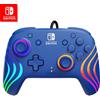 PDP Official Switch Afterglow Wave Wired Controller - Blue