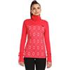 Kilpi Jannu, maglia intima da sci da donna, rosa/grigio