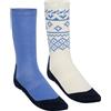 Kari Traa Calze da trekking Kari Traa Ragna, donna, 2 paia, blu chiaro