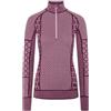 Kari Traa Smekker H/Z, maglia termica, donna, lilla