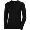 Helly Hansen HH Merino Crew, donna, nero