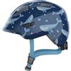 Abus Smiley 3.0, casco da bici, junior, blue whale