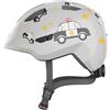 Abus Smiley 3.0, casco da bici, junior, grey police