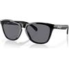 Oakley Frogskins nero lucido, grigio