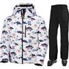 Helly Hansen Kvitfjell/Legendary completo sci, uomo, bianco/nero
