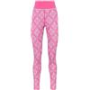 Kari Traa Iselin, leggings termici, donna, pink