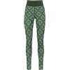 Kari Traa Iselin, leggings termici, donna, verde scuro