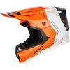 Acerbis Casco Moto Cross OFFROAD T711 Arancio Fluo Nero