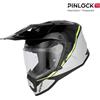 Acerbis Casco Moto Adventure Acerbis ASSAULT Nero Giallo Fluo