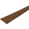 EXTE Listello coprifilo EXTE piatto in PVC Golden Oak per serramento interno ed esterno (6m) - mm 60x2,5