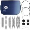 KnitPro Kit ferri intercambiabili Nova - 5 paia di ferri circolari da 13 cm con accessori Nova Chunky Set per principianti, professionisti e confezione regalo
