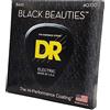 DR Strings BLACK BEAUTIES™ - Corde per basso colorate: 5 corde leggere 40-120