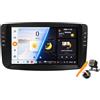 YLOXFW Y200s,YLOXFW Android 15.0 Autoradio 2 Din Stereo per F-iat Linea Punto EVO 2012-2015 GPS Navigation 9 Pollici Cartablet Lettore DVD Multimediale FM BT Receiver con Carplay 4G 5G WiFi DSP SWC