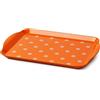 Zeal Vassoio G200O, melammina, arancione fluo