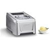 Cuisinart FreezeEase Pro - Gelatiera con compressore, 4 programmi, 14 funzioni, pronta in 40 min, 1,5L, 2 pale, mantenimento freddo 90 min, miscelazione, nessun pre-raffreddamento.