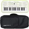Casio SA-50 Mini Tastiera 32 tasti + E-chord B-37 Borsa Custodia x tastiera