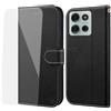 NP-Caser Cover per MOTO Motorola G86/G86 Power - Flip Caso in PU Pelle Premium Portafoglio Custodia | Kickstand | Slot per Schede | Chiusura Magnetica per MOTO G86/G86 Power