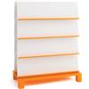 NOWA SZKOLA Libreria Bifacciale Scuola Dell'Infanzia Serie Nova Arancio