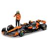 BBURAGO Auto 1:24 F1 McLaren Sf-24 #4 Norris Con Pilota