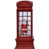 KAEMINGK Cabina Telefonica in plastica con spinner d'acqua LED