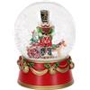 TIMSTOR Palla di Neve Schiaccianoci Natalizia 15,8 cm Decorazione Elegante
