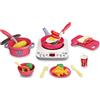 TEOREMA Set Cucina Giocattolo con Fornello e Frigo - Luci, Suoni e Accessori