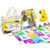 TEOREMA Gogo - Tappeto Maxi Double Face Pieghevole 180x200x0,5 Cm