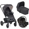 Joie Trio Chrome con Navicella e Ovetto i-Size i-Snug Ember