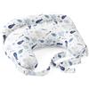 CHICCO PESANTE Boppy Cuscino Allattamento Deluxe Fish Fun