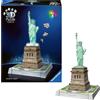 RAVENSBURGER Puzzle 3D Iconics Statua Della Libertà Led