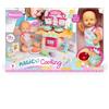 FAMOSA Nenuco Magic Cooking Bambola 30 cm con Cucina Interattiva Luci e Suoni