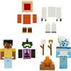 Mattel Minecraft - Set da 2 personaggi Steve Camp Enderwood e Mob, Serie Creator da collezione, giocattolo per bambini, 6+ anni, HLP58